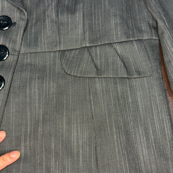 Classiques Entier Black with Brown hues Blazer Tailored Professional Jacket 14 - Picture 7 of 16